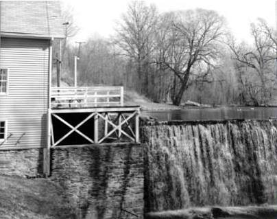 view of Grist Mill in 1976