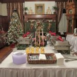 Mistletoe Magic Buffet Table