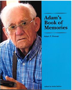 book cover of adams book of memories by adam pivovar