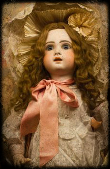 photo of antique doll