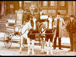 photo of Billy Glenn's cart with
