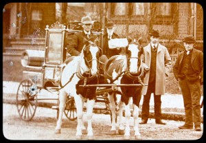 photo of Billy Glenn's cart with