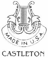 Castleton back stamp. Made in USA.