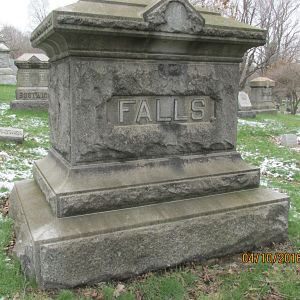 Falls tombstone