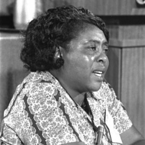 photo of Fannie Lou Hamer 1964