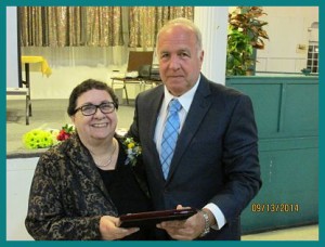 Stephanie Fulena receives LCHS award