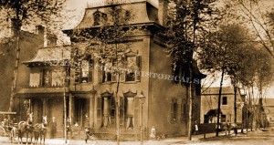 photo of Lewis S. Hoyt family home circa 1886