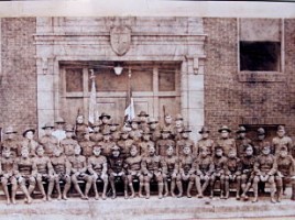 photo of italian american athletic association world war one soldiers