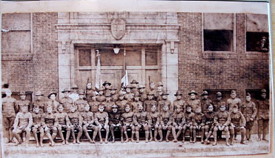 photo of italian american athletic association world war one soldiers