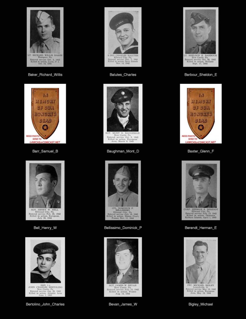 wwii role of honor Names A-D