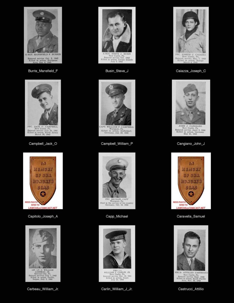 wwii role of honor Names A-D