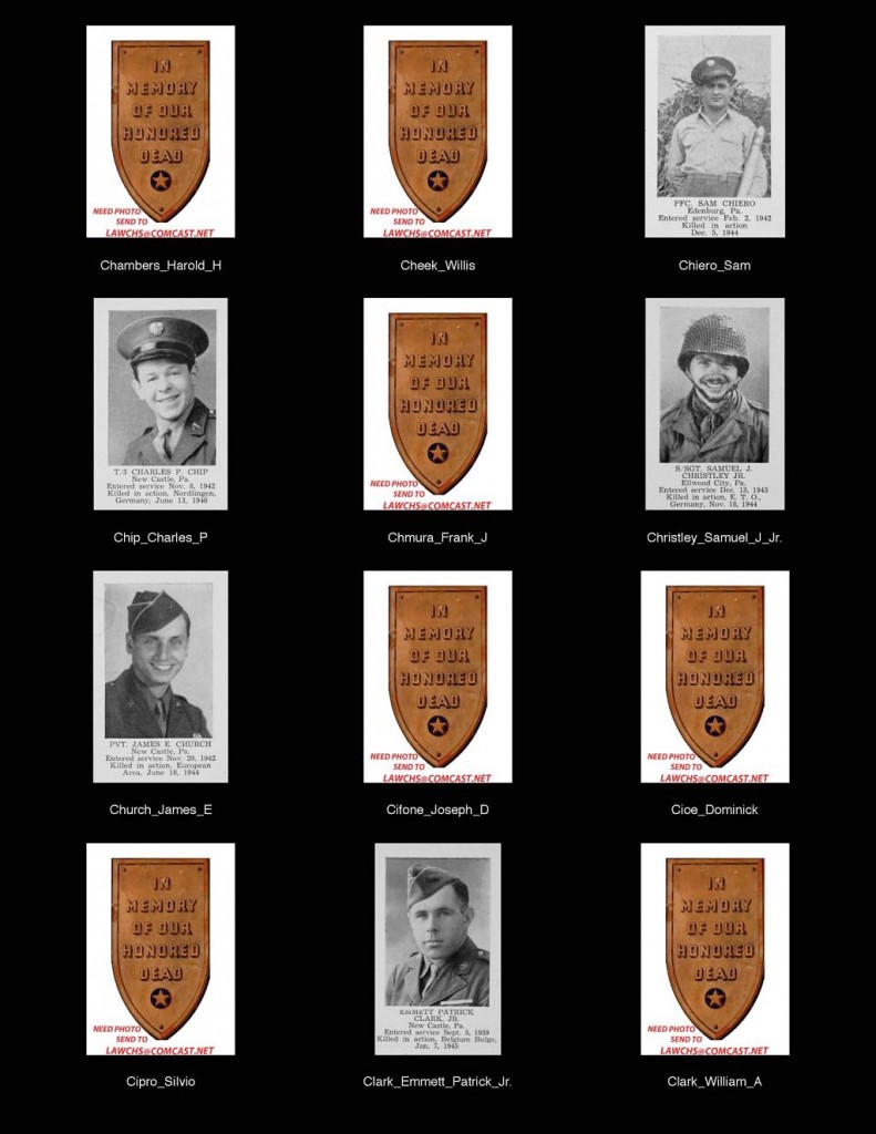 wwii role of honor Names A-D