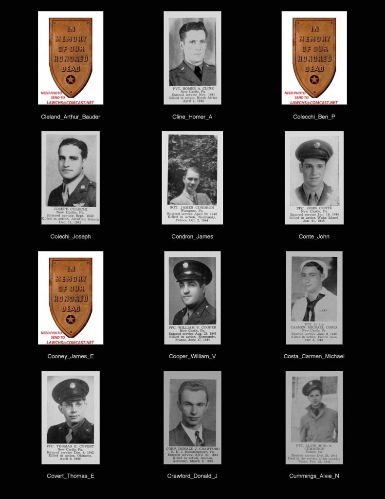 wwii role of honor Names A-D
