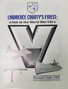 cover of book lawrence countys fines. a look at the world war two era