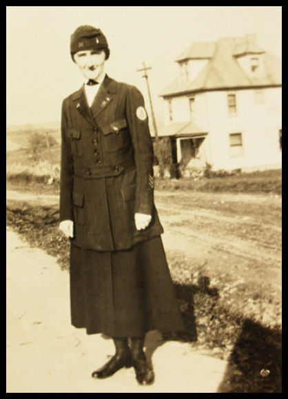 photo of world war one nurse harriet j eckels