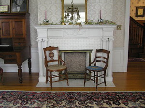 first floor fireplace