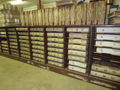 lchs archives room