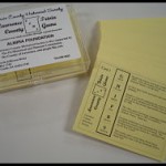 photo of trivia cards