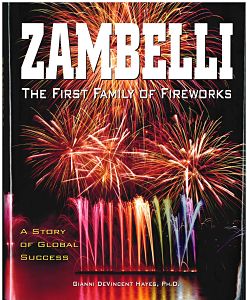 book cover of zambelli, first family of fireworks