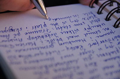 photo of pen and paper
