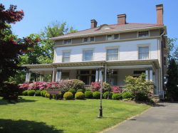 Historical Society Mansion-Museum outside view of historical society museum