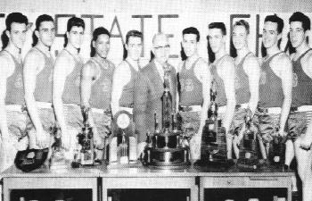 Wampum High School 1954-55 state championship team