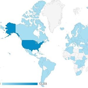 map of site visits through december 31, 2020