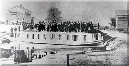 The Eagle canal boat