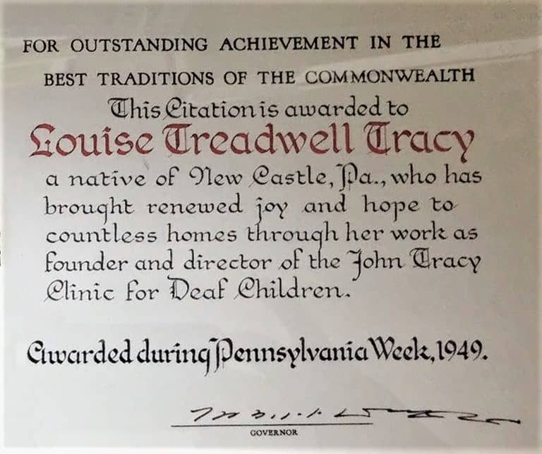 Read more about the article Louise Treadwell Tracy: Deaf Community Advocate