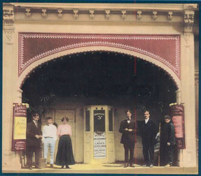 1907 New Castle PA. Warner Brothers open first cinema