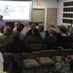 stephanie fulena speaking to group